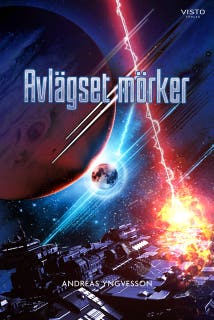 Avlägset mörker – omslag till ljudboken av Andreas Yngvesson