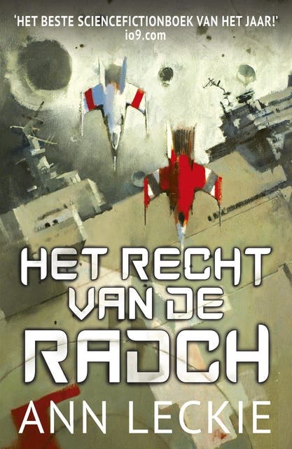 Het recht van de Radch – omslag van het luisterboek van Ann Leckie