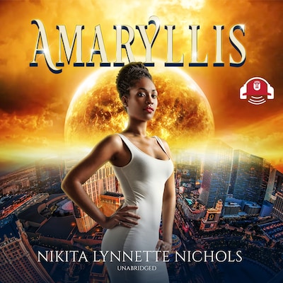 Amaryllis – omslag til lydbogen af Nikita Lynnette Nichols