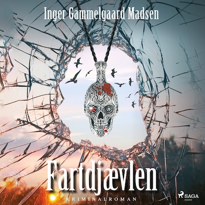 Fartdjævlen – omslag til lydbogen af Inger Gammelgaard Madsen