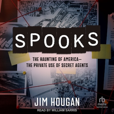 Spooks – omslag til lydbogen af Jim Hougan