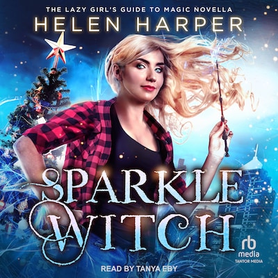 Sparkle Witch – omslag til lydbogen af Helen Harper