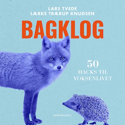 Bagklog – omslag til lydbogen af Lars Tvede, Lærke Trærup Knudsen