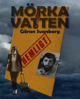 Mörka vatten – omslag till ljudboken av Göran Svanborg