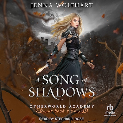 A Song of Shadows – omslag til lydbogen af Jenna Wolfhart