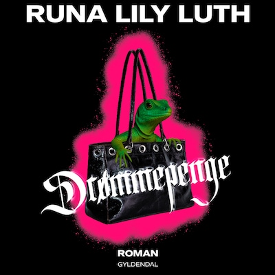 Drømmepenge – omslag til lydbogen af Runa Lily Luth
