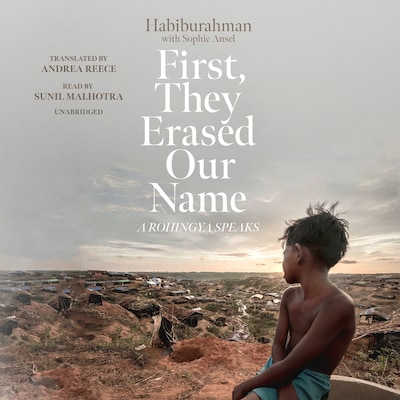 First, They Erased Our Name – omslag til lydbogen af Habiburahman