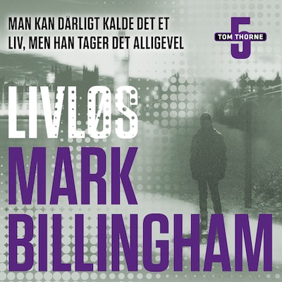 Livløs – omslag til lydbogen af Mark Billingham