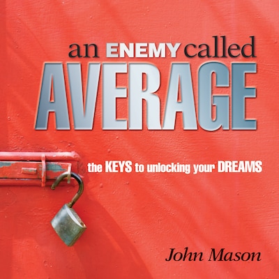An Enemy Called Average – omslag til lydbogen af John Mason