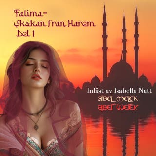 Fatima-Skökan från Harem – omslag till ljudboken av Sibel Melek