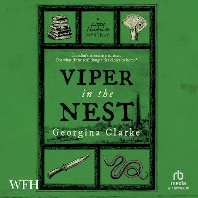 Viper in the Nest – omslag til lydbogen af Georgina Clarke