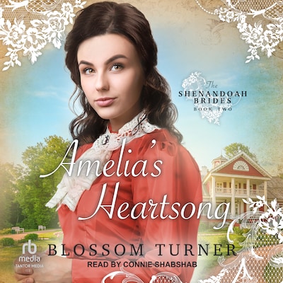 Amelia’s Heartsong – omslag til lydbogen af Blossom Turner