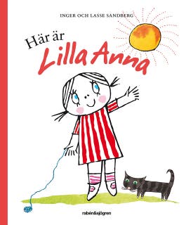 Här är lilla Anna – omslag till ljudboken av Inger Sandberg