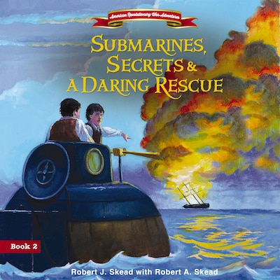 Submarines, Secrets and a Daring Rescue – okładka audiobooka, autor Robert J. Skead