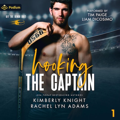 Hooking the Captain – omslag til lydbogen af Kimberly Knight, Rachel Lyn Adams