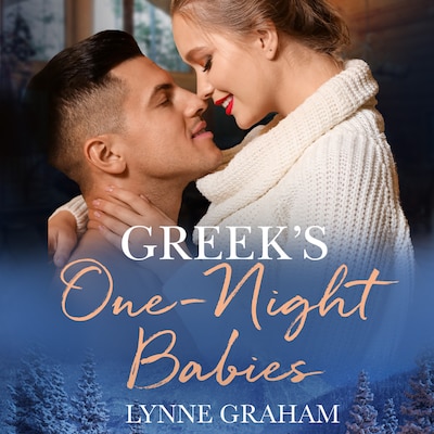 Greek's One-Night Babies – omslag til lydbogen af Lynne Graham