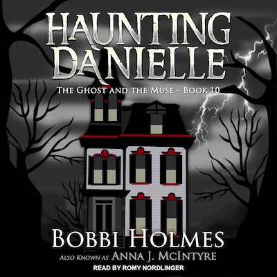 The Ghost and the Muse – omslag til lydbogen af Bobbi Holmes, Anna J. McIntyre