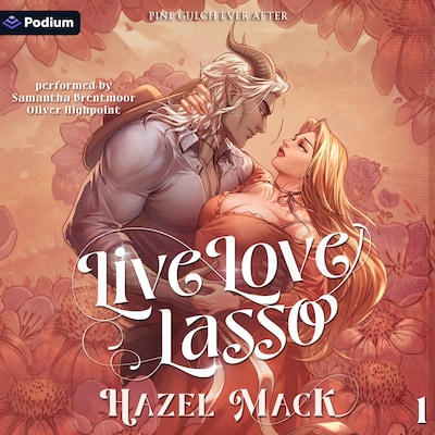 Live Love Lasso – omslag til lydbogen af Hazel Mack