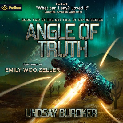 Angle of Truth – omslag til lydbogen af Lindsay Buroker