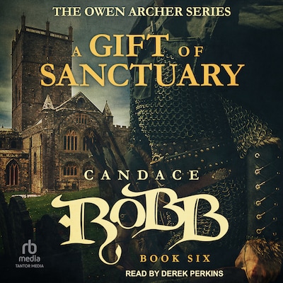 A Gift of Sanctuary – omslag til lydbogen af Candace Robb
