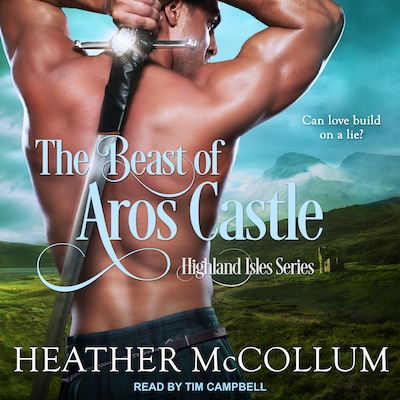 The Beast of Aros Castle – omslag til lydbogen af Heather McCollum