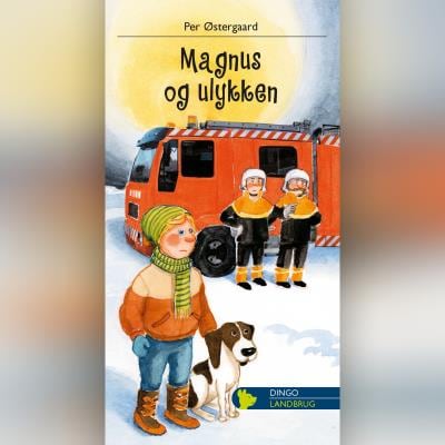 Magnus og ulykken – omslag til lydbogen af Per Østergaard