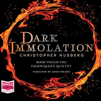 Book #2 in the Chaos Queen series – omslag til lydbogen af Christopher Husberg