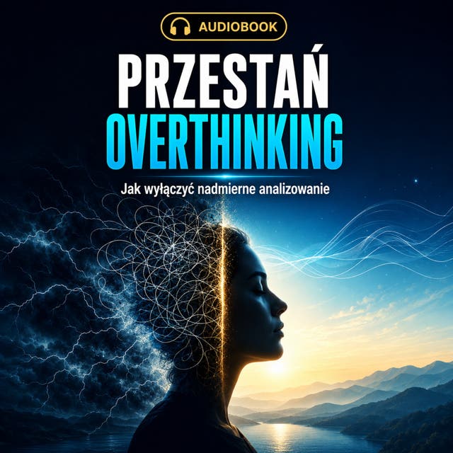 Przestań overthinking – okładka audiobooka, autor Łukasz Nester