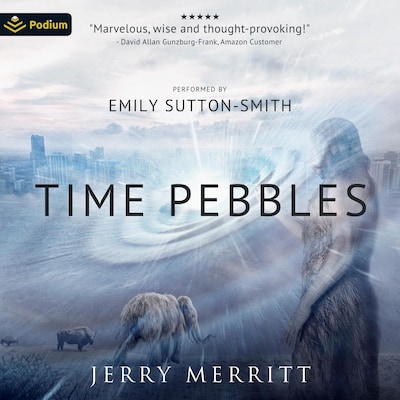 Time Pebbles – omslag til lydbogen af Jerry Merritt