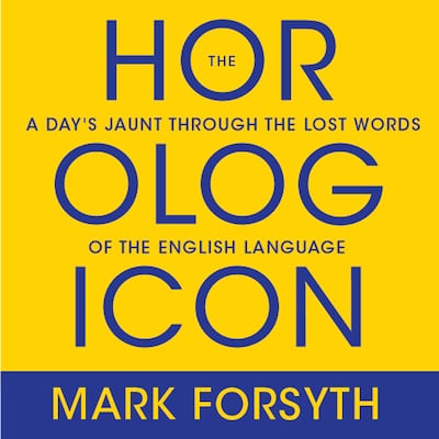 The Horologicon – omslag til lydbogen af Mark Forsyth