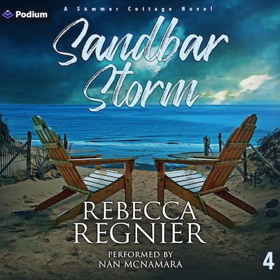 Sandbar Storm – omslag til lydbogen af Rebecca Regnier