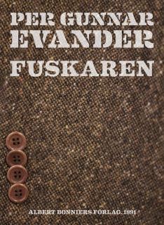 Fuskaren – omslag till ljudboken av Per Gunnar Evander