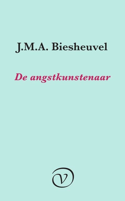 De angstkunstenaar – omslag van het luisterboek van Maarten Biesheuvel