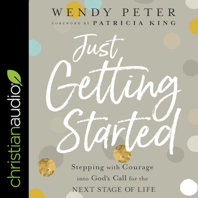 Just Getting Started – omslag til lydbogen af Wendy Peter