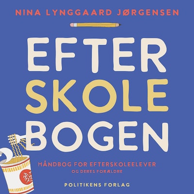 Efterskolebogen – omslag til lydbogen af Nina Lynggaard Jørgensen