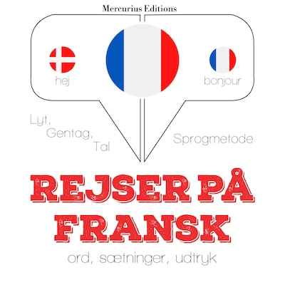 Rejser på fransk – omslag til lydbogen af JM Gardner