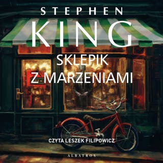 SKLEPIK Z MARZENIAMI – okładka audiobooka, autor King Stephen