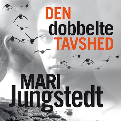 Den dobbelte tavshed – omslag til lydbogen af Mari Jungstedt