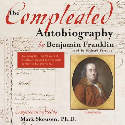 The Compleated Autobiography – omslag til lydbogen af Benjamin Franklin