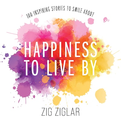 Happiness to Live By – omslag til lydbogen af Zig Ziglar