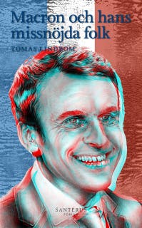 Macron och hans missnöjda folk – omslag till ljudboken av Tomas Lindbom