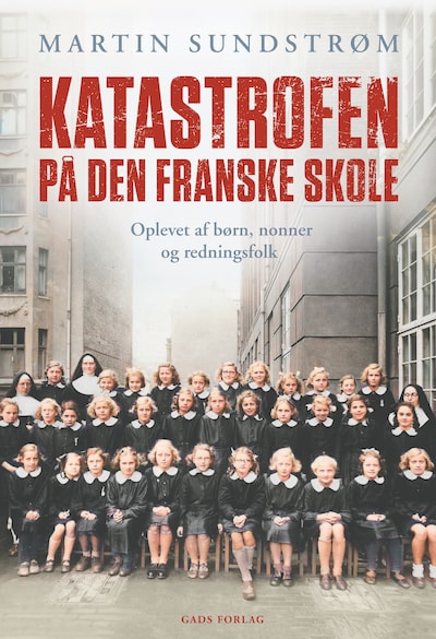 Katastrofen på Den Franske Skole – omslag til lydbogen af Martin Sundstrøm