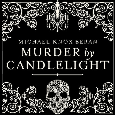 Murder by Candlelight – omslag til lydbogen af Michael Beran
