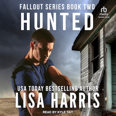Hunted – omslag til lydbogen af Lisa Harris