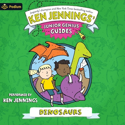 Dinosaurs – omslag til lydbogen af Ken Jennings