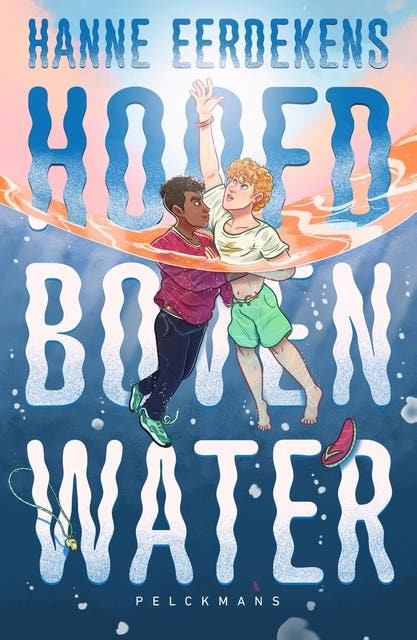 Hoofd boven water – omslag van het luisterboek van Hanne Eerdekens
