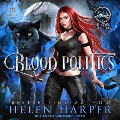 Blood Politics – omslag til lydbogen af Helen Harper