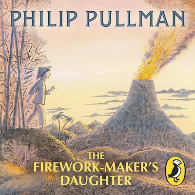 The Firework Maker's Daughter – omslag til lydbogen af Philip Pullman