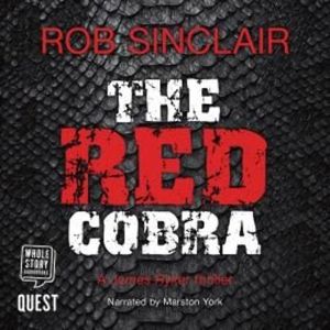 The Red Cobra (James Ryker Book 1) – okładka audiobooka, autor Rob Sinclair