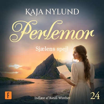 Sjælens spejl – omslag til lydbogen af Kaja Nylund